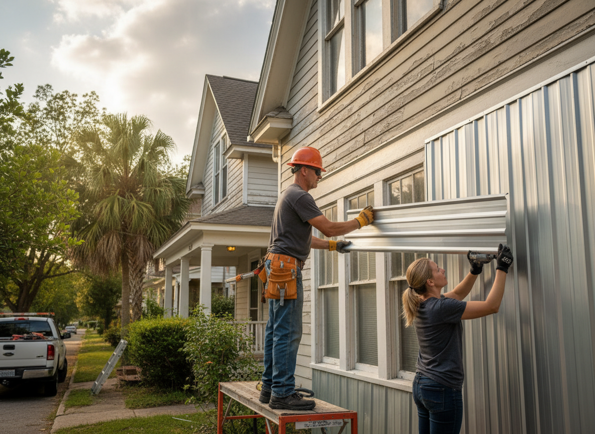 aluminum siding in Montgomery