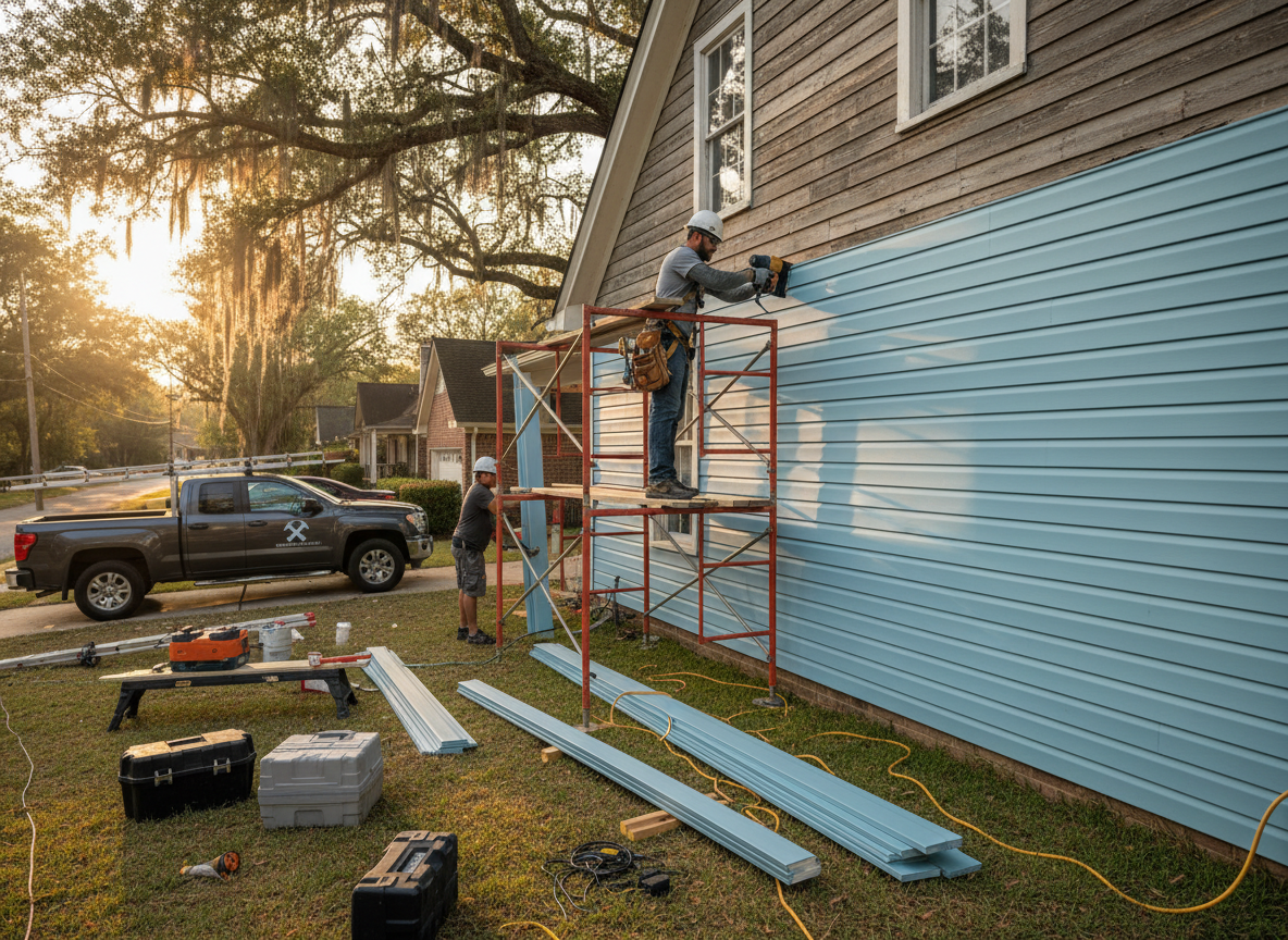 exterior siding contractors in Montgomery