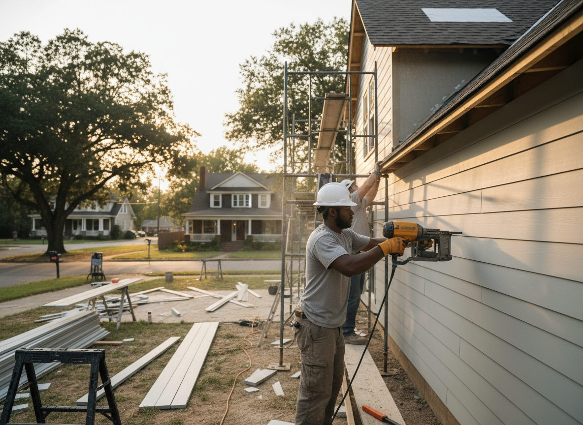 Siding contractor in Forest Park