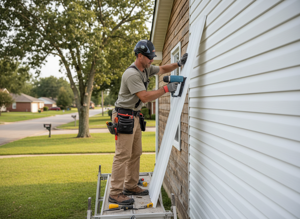 plastic siding in Montgomery