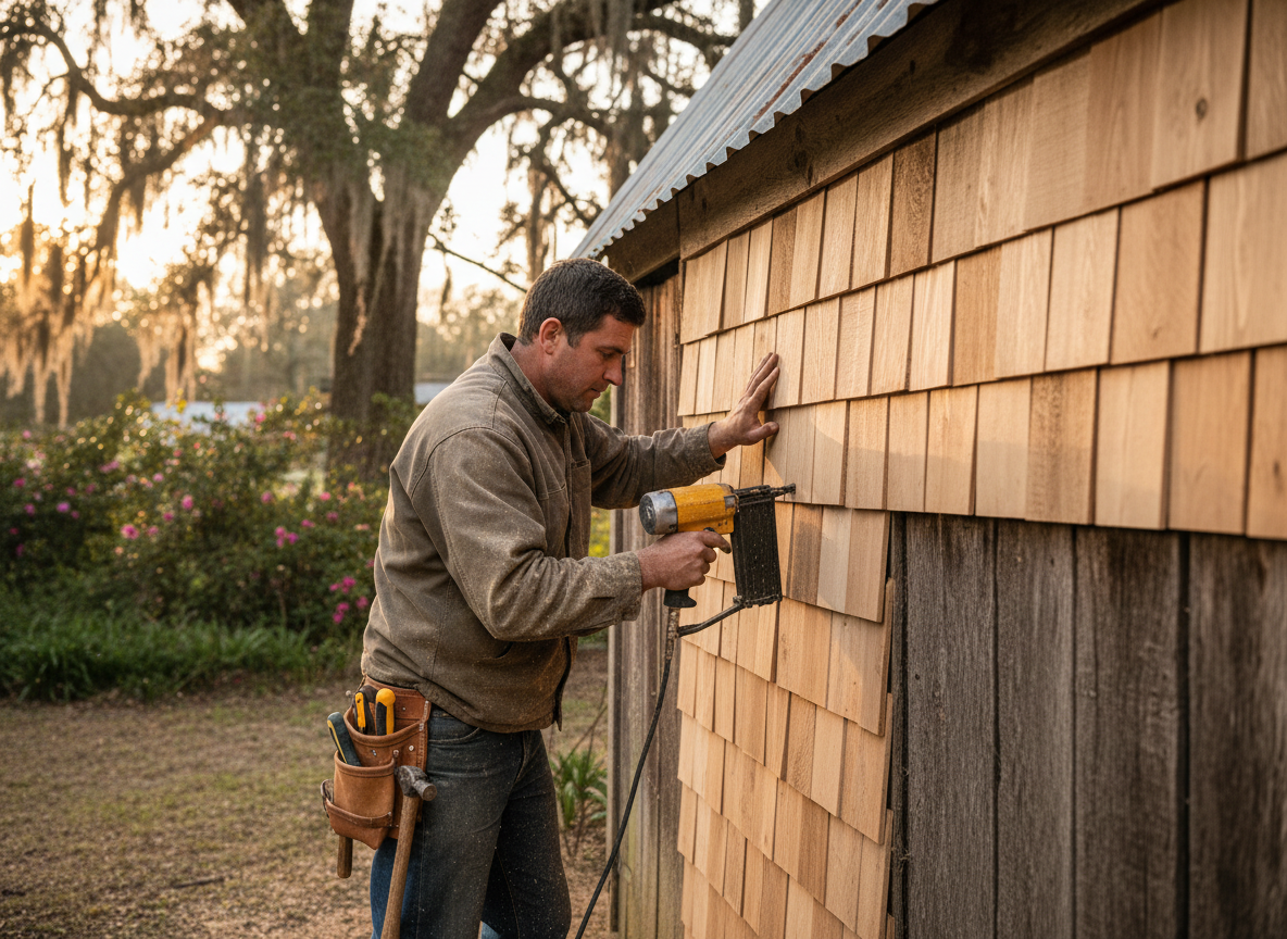 shed siding in Montgomery