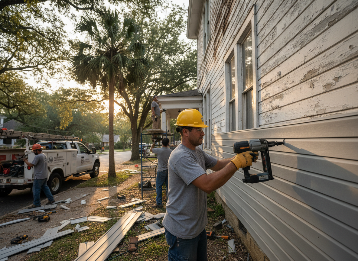 siding replacement contractors in Montgomery