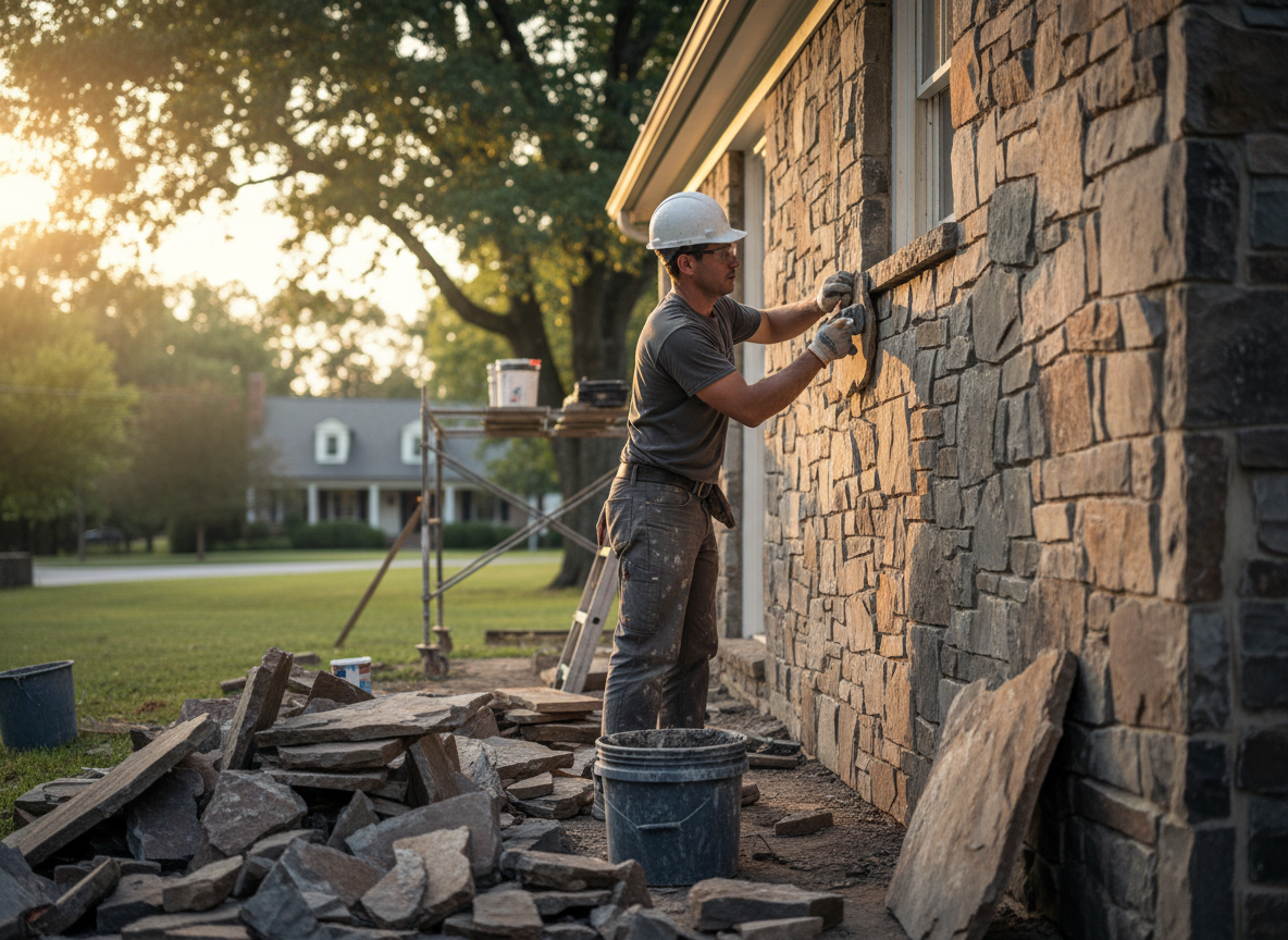 Siding contractor in Halcyon